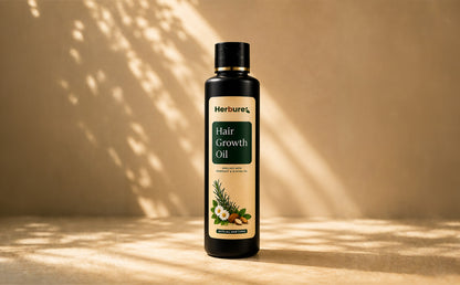Herbure Natural Hair Growth Oil with Rosemary Extract - 100ml