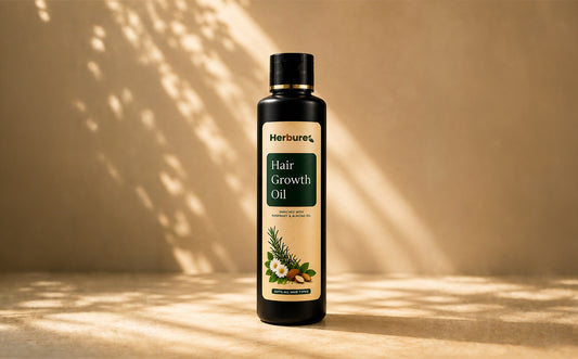 Herbure Natural Hair Growth Oil with Rosemary Extract - 100ml