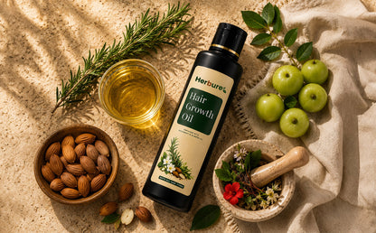 Herbure Natural Hair Growth Oil with Rosemary Extract - 100ml